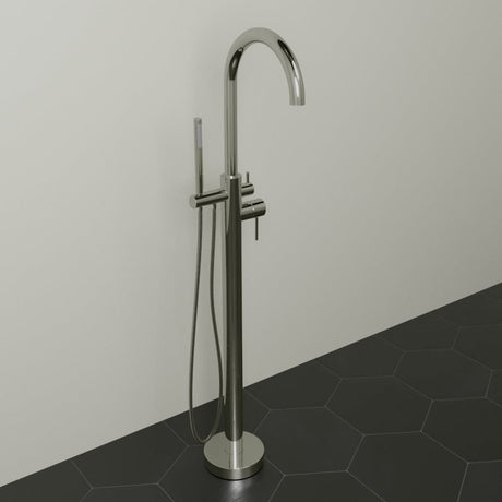 Webster Thermostatic Freestanding Tub Faucet with Hand Shower