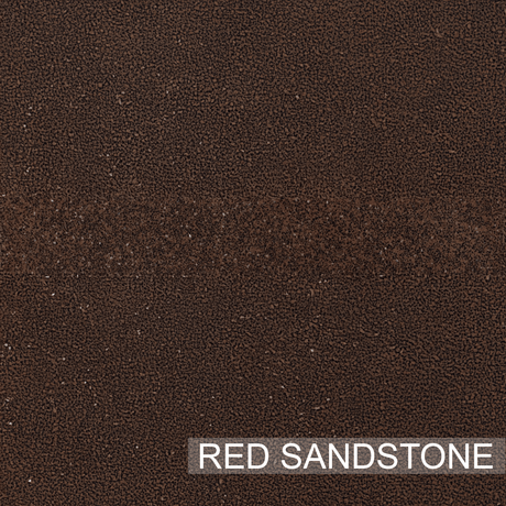 Welland Round Cast Concrete Vessel Sink - Red Sandstone