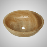 Welters Polished Onyx Vessel Sink - Yellow