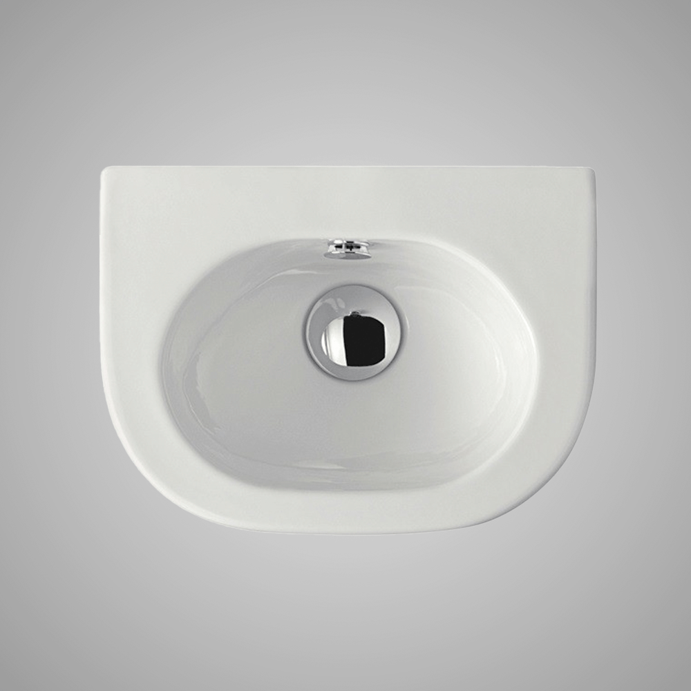Zaden Fireclay Wall-Mount Bathroom Sink