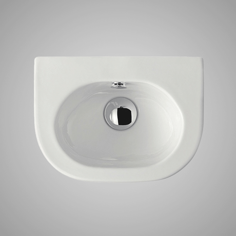 Zaden Fireclay Wall-Mount Bathroom Sink