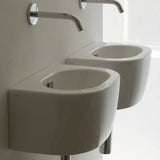 Zaden Fireclay Wall-Mount Bathroom Sink