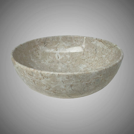Zansa Marble Vessel Sink - Cream