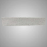 Zapen Rectangular Cast Concrete Vessel B-Grade Sink - Light Grey