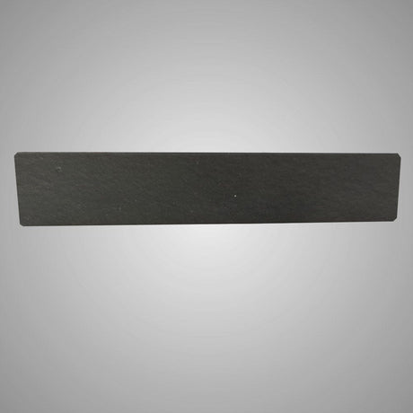 Zapen Rectangular Cast Concrete Vessel Sink - Black