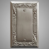 1 Blank Wall Plate - Floral Design