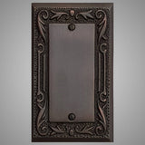 1 Blank Wall Plate - Floral Design