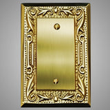 1 Blank Wall Plate - Floral Design