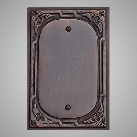 1 Blank Wall Plate - Victorian Design