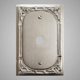 1 Coaxial Cable Wall Plate - Victorian Design