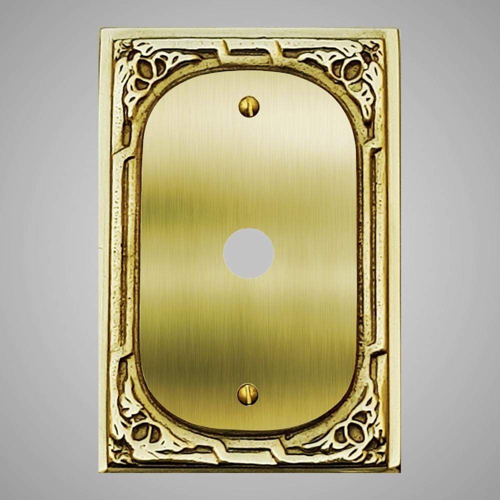 1 Coaxial Cable Wall Plate - Victorian Design