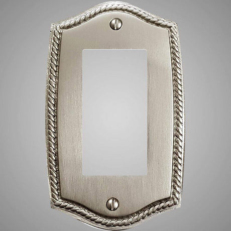 1 Gang Rocker Light Switch Plate - Georgian Design