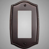 1 Gang Rocker Light Switch Plate - Georgian Design