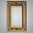 1 Gang Rocker Light Switch Plate - Greek Design