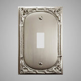 1 Gang Toggle Light Switch Plate - Victorian Design