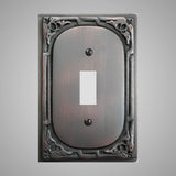 1 Gang Toggle Light Switch Plate - Victorian Design