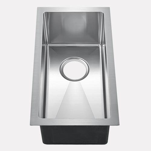 11" Kuna Stainless Steel Narrow Single-Bowl Undermount Sink