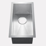 11" Westma Stainless Steel Narrow Single-Bowl Undermount Sink