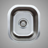 15" Saco Stainless Steel Single-Bowl Undermount Sink