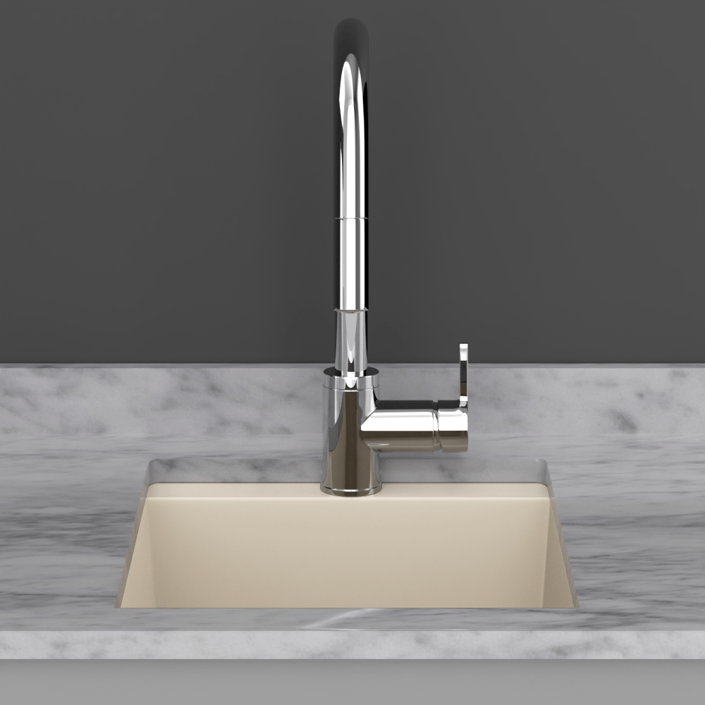 16" Cardea  Granite Composite Sink - Beige