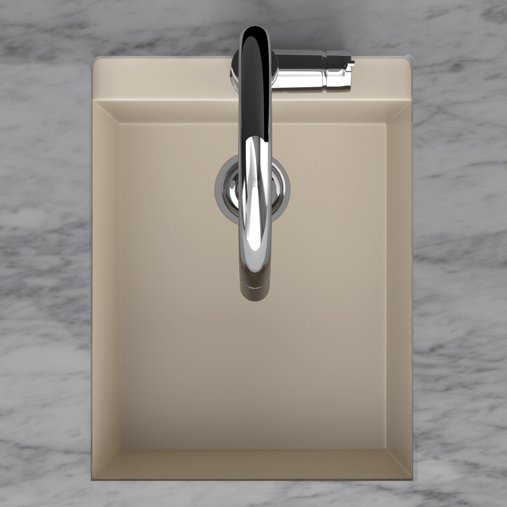 16" Cardea  Granite Composite Sink - Beige