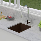 16" Cardea  Granite Composite Sink - Brown