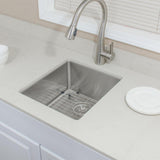 17" Tolland Stainless Steel Single-Bowl Undermount Sink