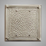 2 Blank Wall Plate - Framed Hammered Design