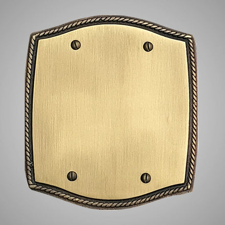 2 Blank Wall Plate - Georgian Design