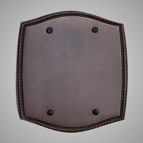 2 Blank Wall Plate - Georgian Design