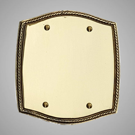 2 Blank Wall Plate - Georgian Design