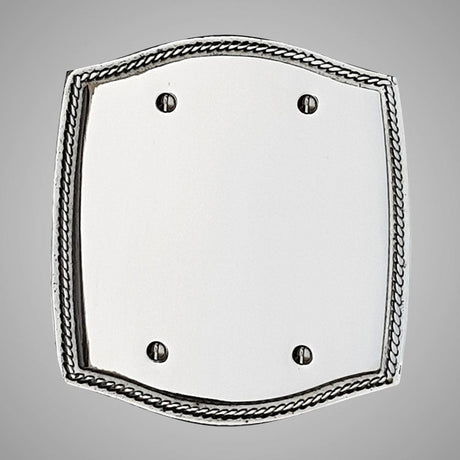 2 Blank Wall Plate - Georgian Design