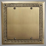2 Blank Wall Plate - Greek Design