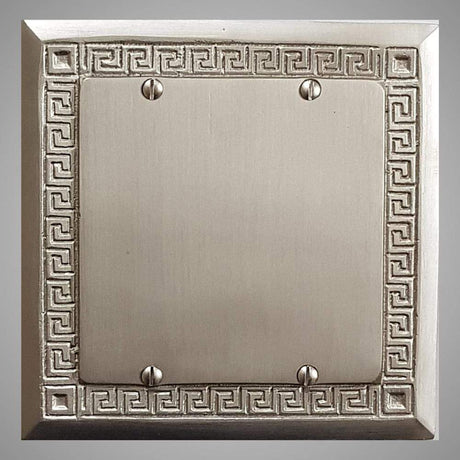 2 Blank Wall Plate - Greek Design