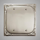 2 Blank Wall Plate - Victorian Design