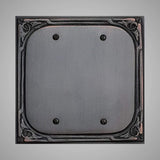 2 Blank Wall Plate - Victorian Design