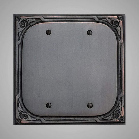 2 Blank Wall Plate - Victorian Design