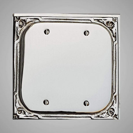 2 Blank Wall Plate - Victorian Design