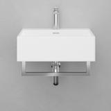 20" Alderson Wall-Mount Vitreous China Sink with Steel Towel Bar