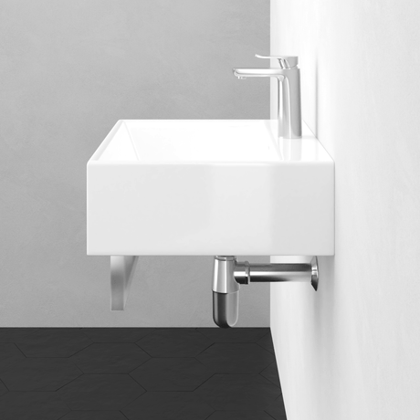 20" Alderson Wall-Mount Vitreous China Sink with Steel Towel Bar