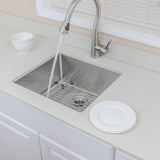 21" Savoy Stainless Steel Single-Bowl Undermount Sink