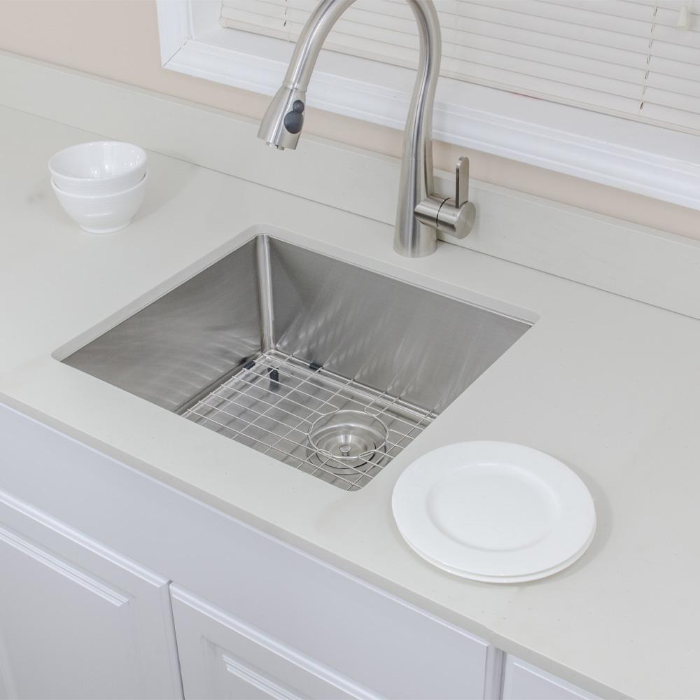 21" Savoy Stainless Steel Single-Bowl Undermount Sink