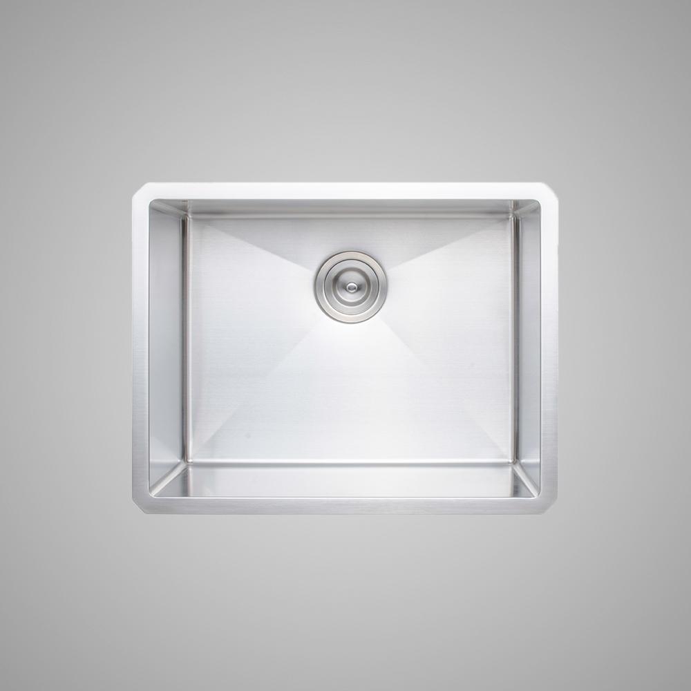 23" Cabot Stainless Steel Single-Bowl Undermount Sink