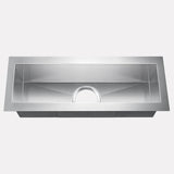 23" Durkee Stainless Steel Single-Bowl Undermount Sink