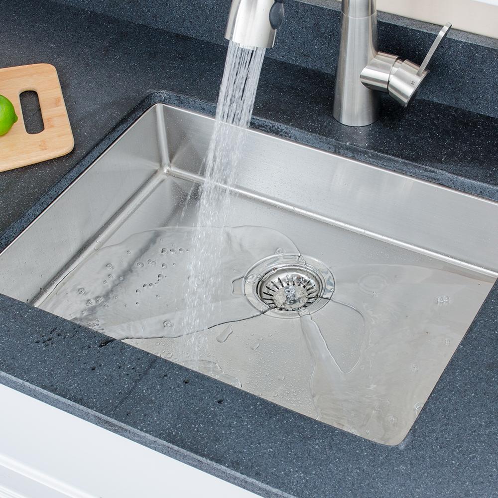23" Sabattis Handcrafted Stainless Steel Single-Bowl Undermount Sink
