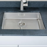 23" Sabattis Handcrafted Stainless Steel Single-Bowl Undermount Sink