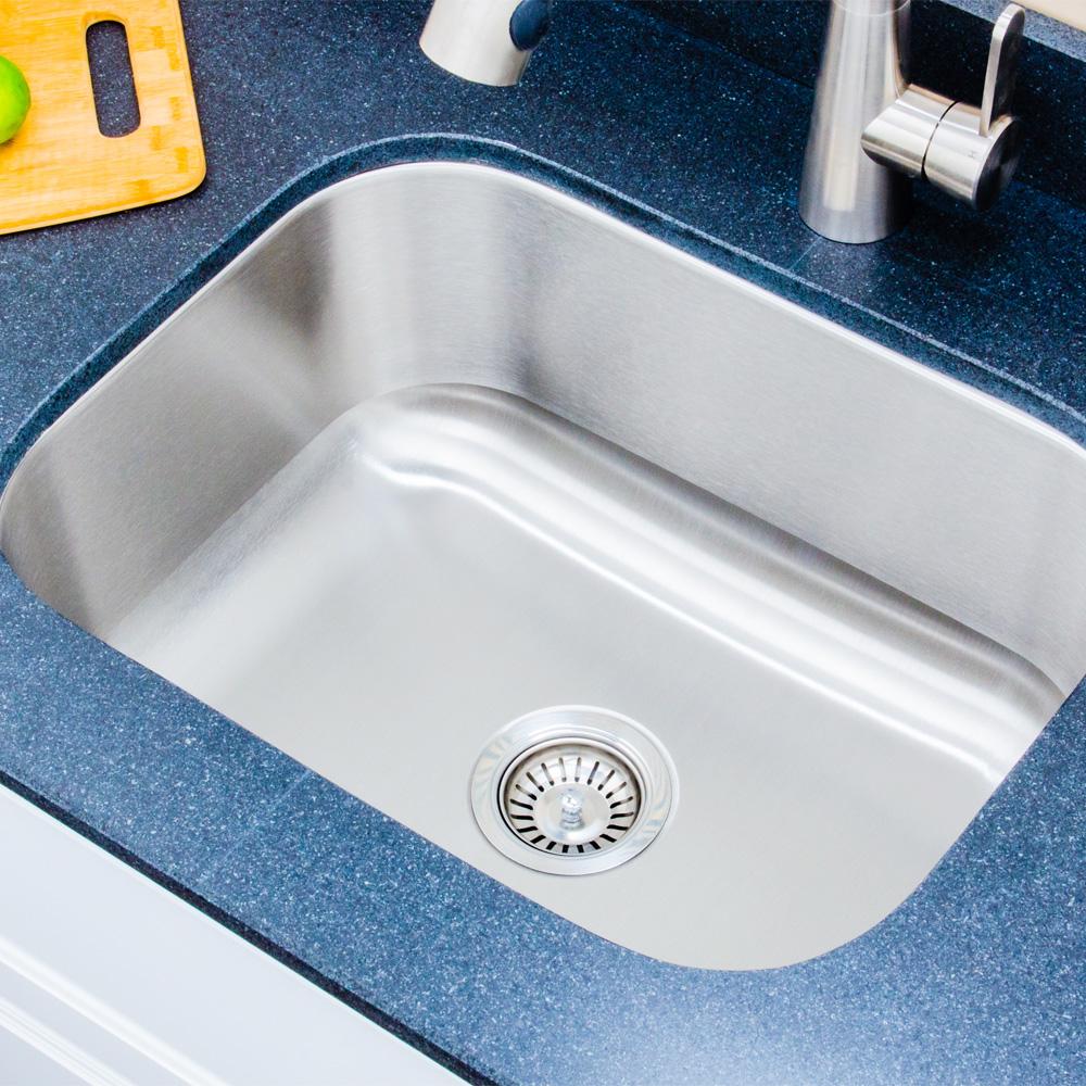 23" Stanstead Stainless Steel Single-Bowl Undermount Sink
