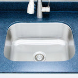 23" Stanstead Stainless Steel Single-Bowl Undermount Sink