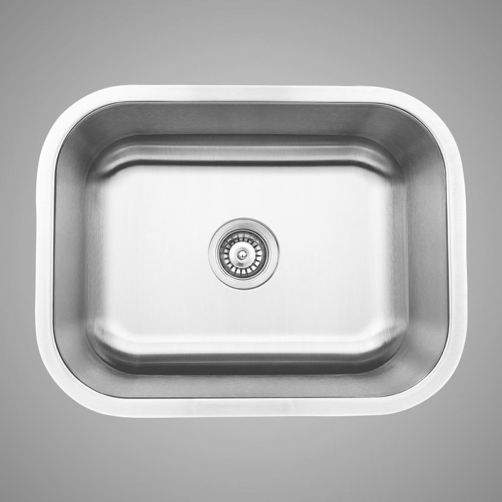 23" Stanstead Stainless Steel Single-Bowl Undermount Sink