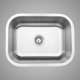 23" Stanstead Stainless Steel Single-Bowl Undermount Sink